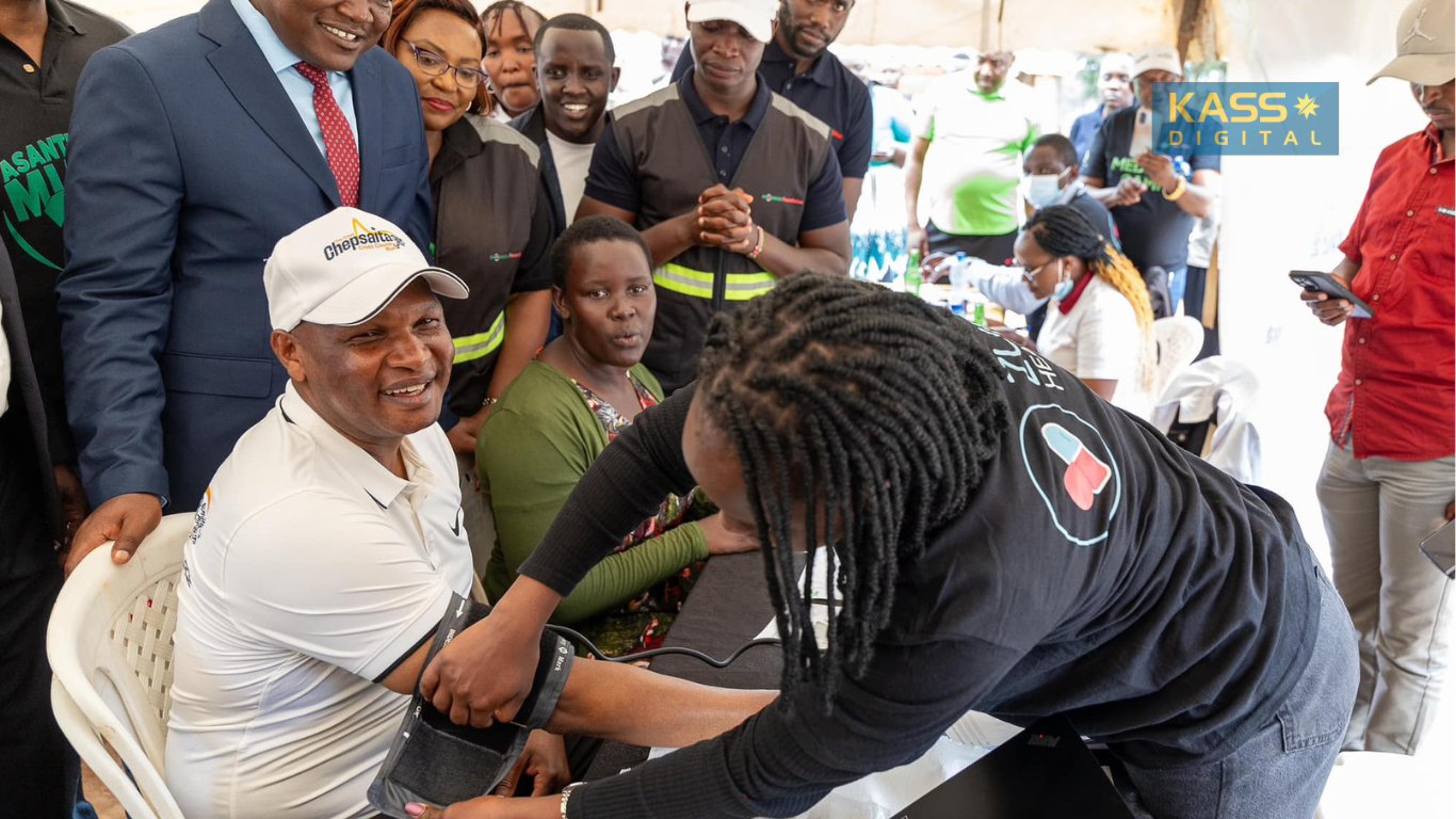 Patron Farouk Kibet and M-Pesa Foundation Lead Successful Medical Camp in Chepsaita