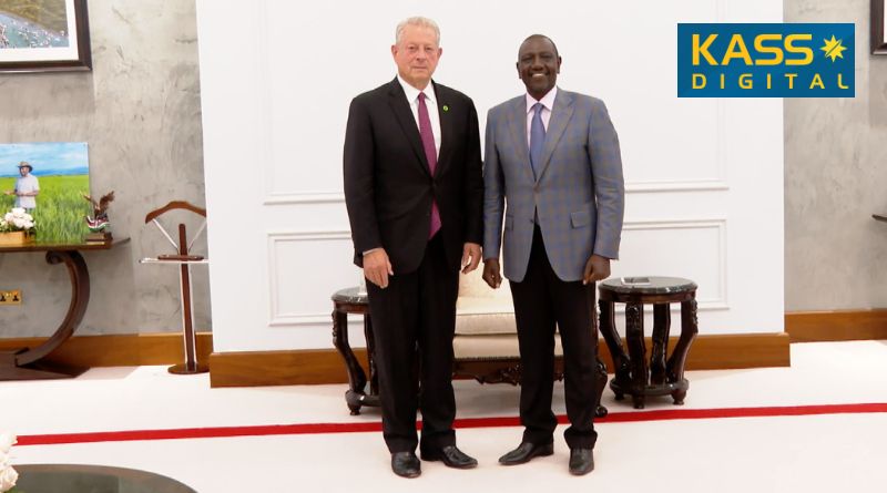 President Ruto Hosts Former US Vice President Al Gore in Nairobi for Climate Talks