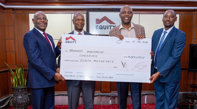 Equity Bank Backs Murang’a Industrial Drive with Sh15M Sponsorship