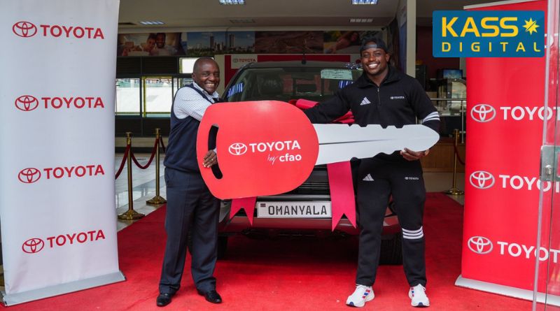 Toyota by CFAO Kenya Hands Over All-New 2025 Hilux to Ferdinand Omanyala