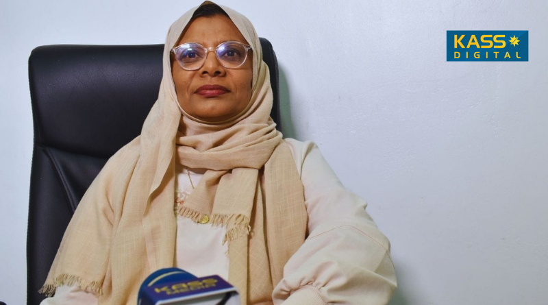 Dr. Anjumanara Omar, a paediatric endocrinologist at the Kilimani Diabetes Endocrine Centre, speaks during an interview in Nairobi, Kenya. Kass Media/Chemtai Kirui