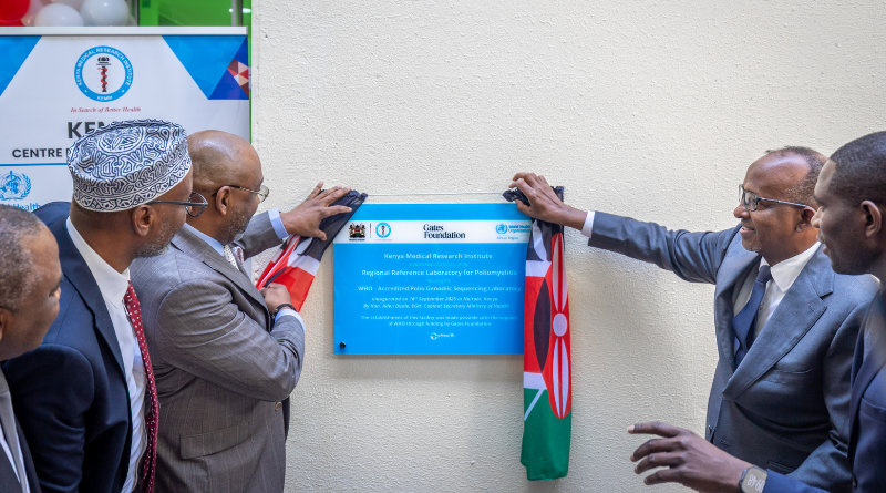 Upgraded KEMRI Lab to Boost Polio, Measles Surveillance