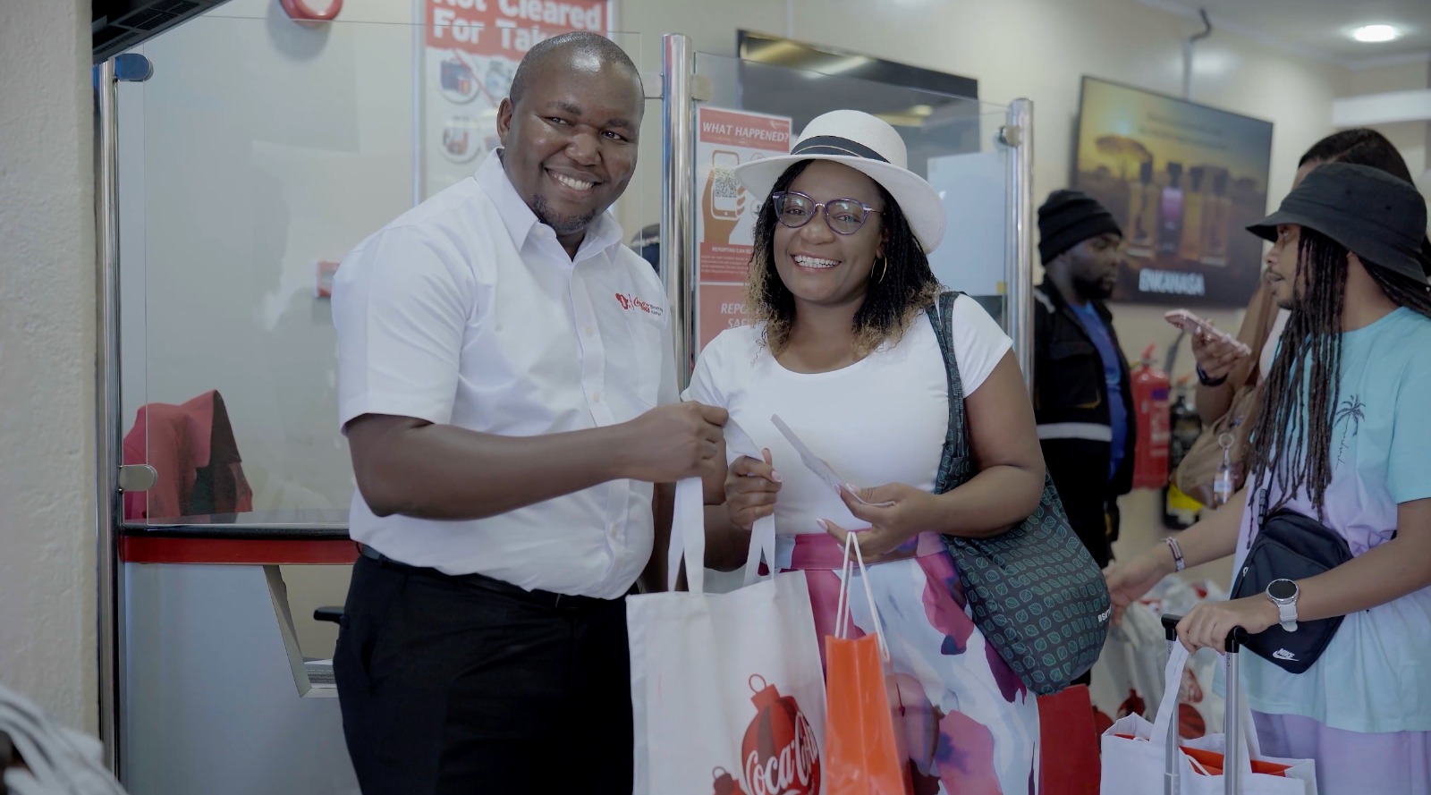 Coca-Cola and Kenya Airways Deliver Festive Surprise to Travellers
