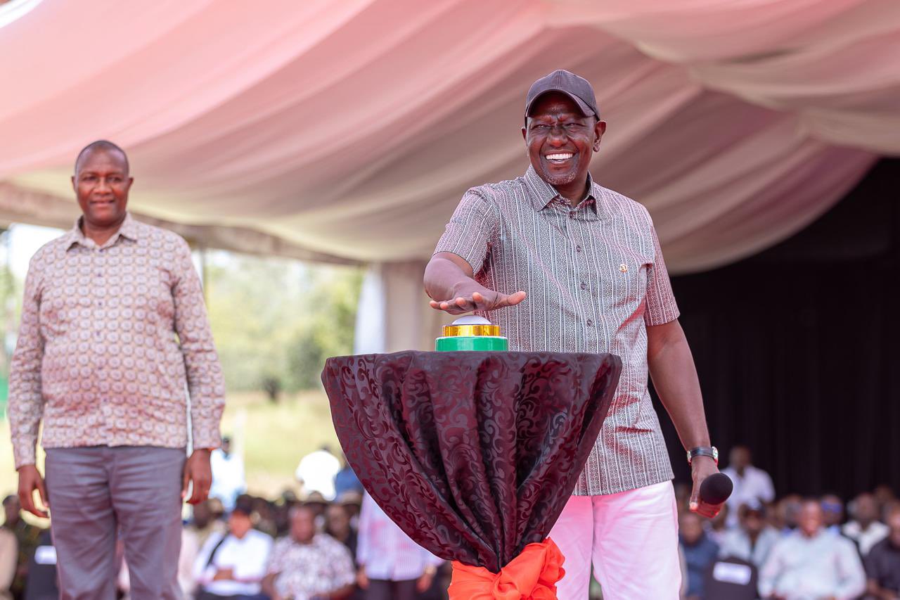 Ruto launches KSh 173 million NYOTA grants for youth entrepreneurs in Mt Kenya