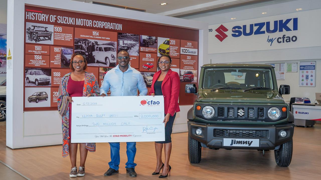 Suzuki by CFAO Becomes Official Transport Partner for Kenya Rugby Team