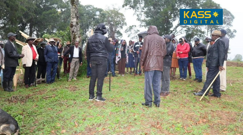 Kipsigis Myoot Council of Elders visit to Mosop Helicopter Crash
