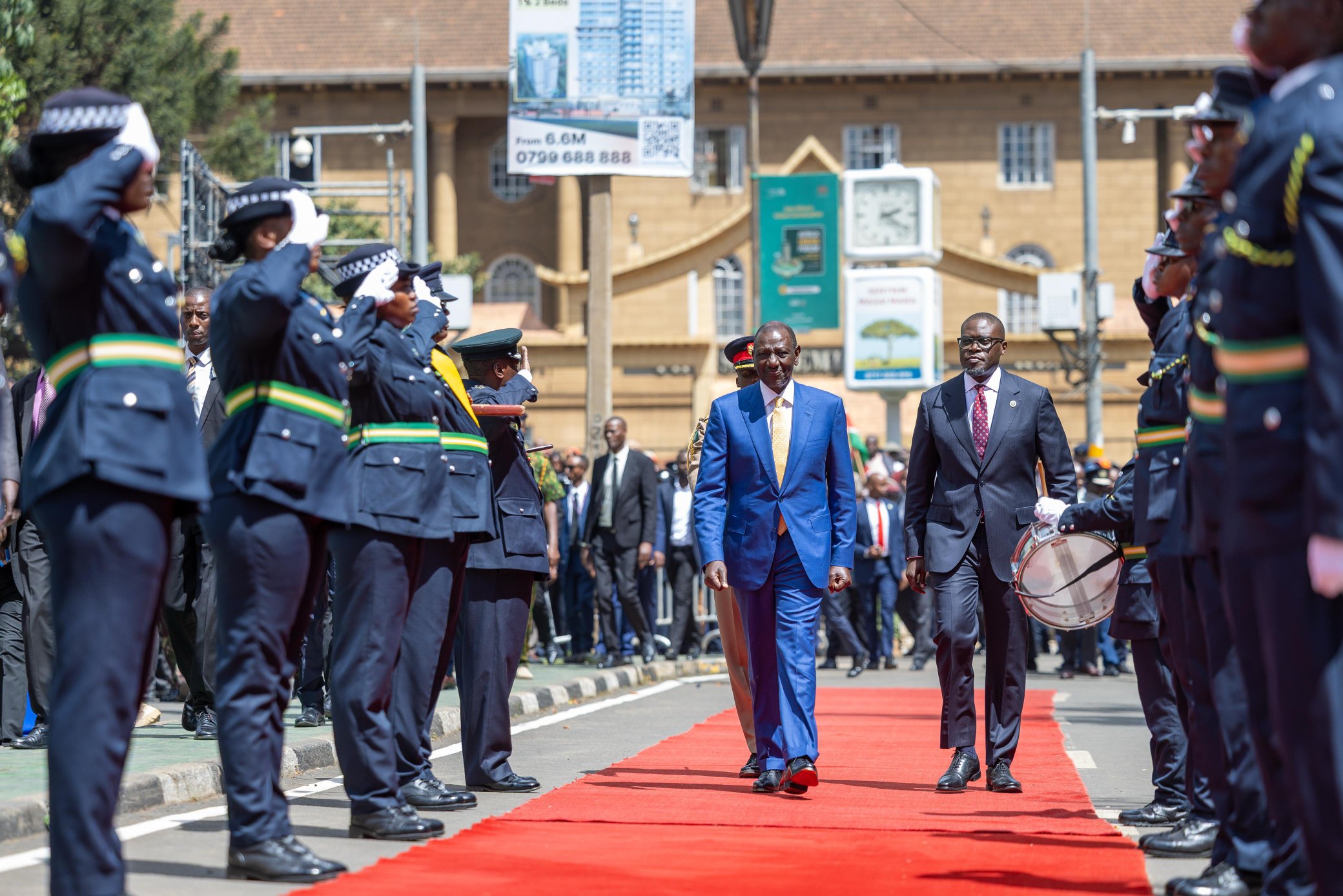 Ruto orders State House wall moved, signals crackdown on illegal developments