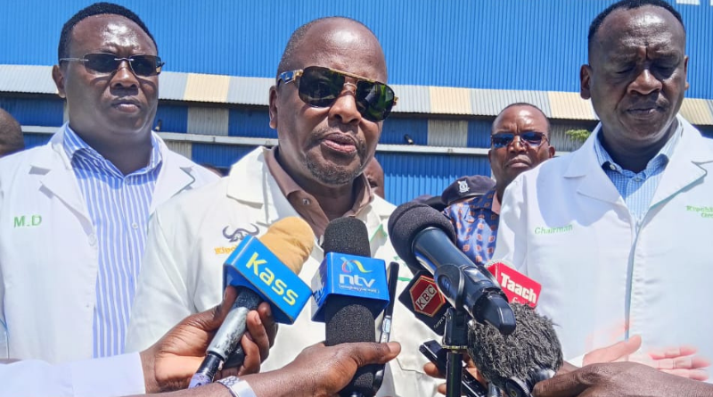 Kagwe Urges Sugar Firms to Venture into Ethanol Production