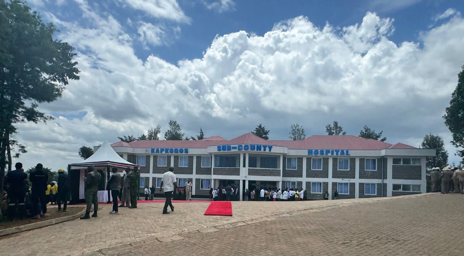 Ruto Commissions Kapkoros Sub-county Hospital, Calls for Unity