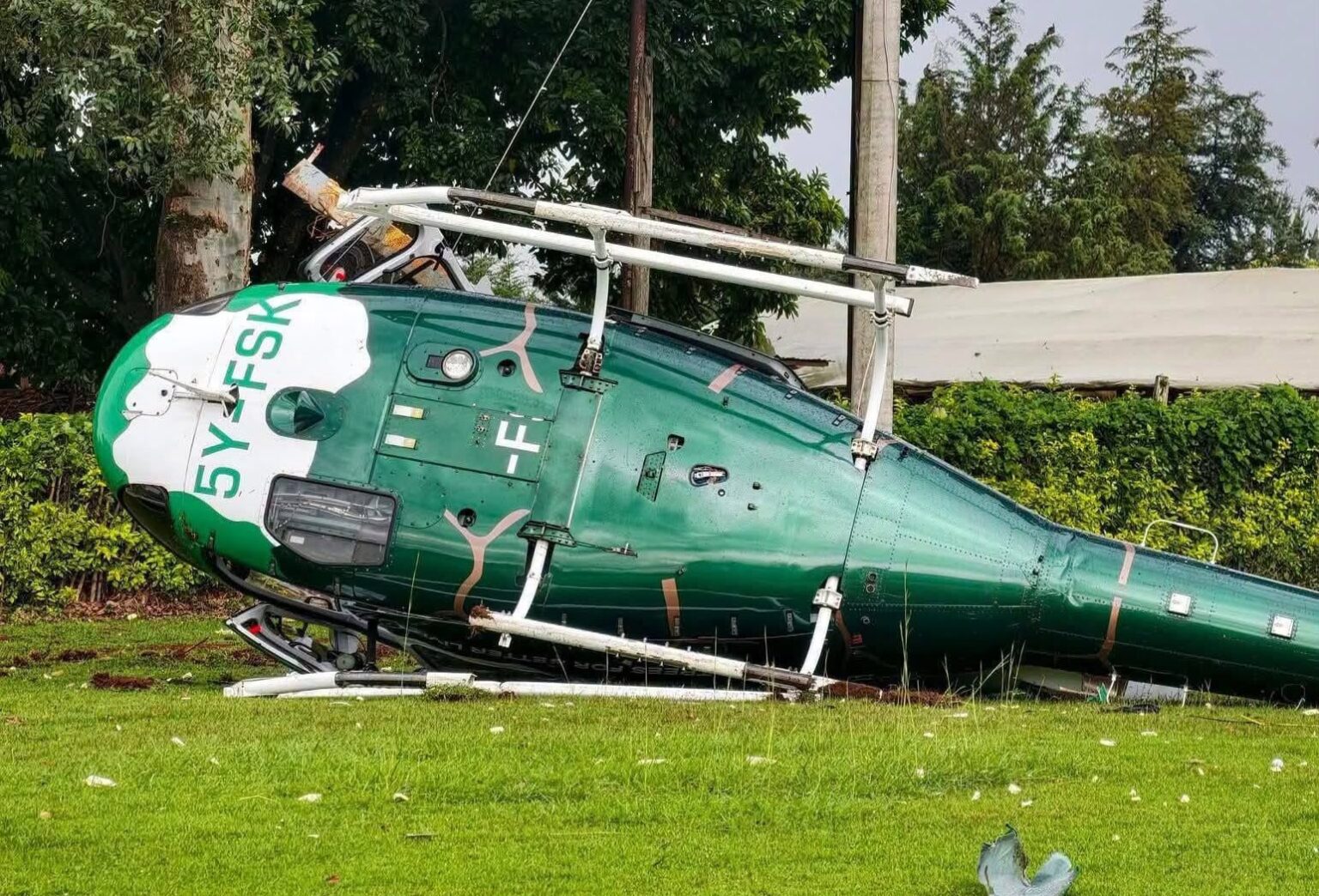 Festus Ng’eno says he is safe after helicopter crash in Kericho
